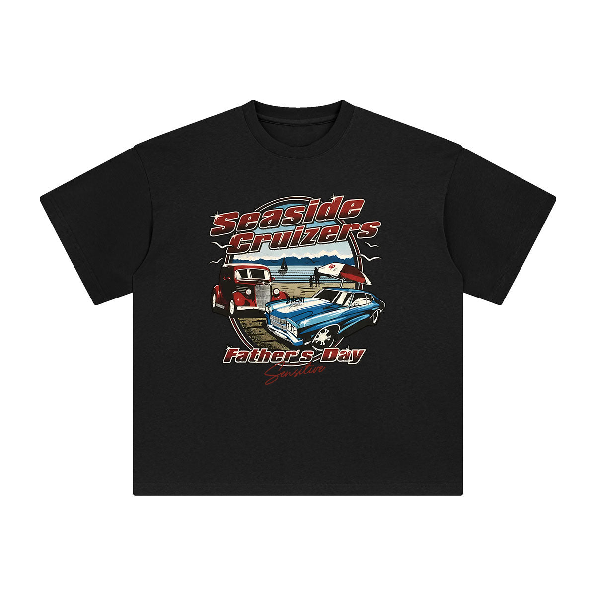 Retro Father's Day Graphic T Shirt-INNBLAC Fashion Apparel