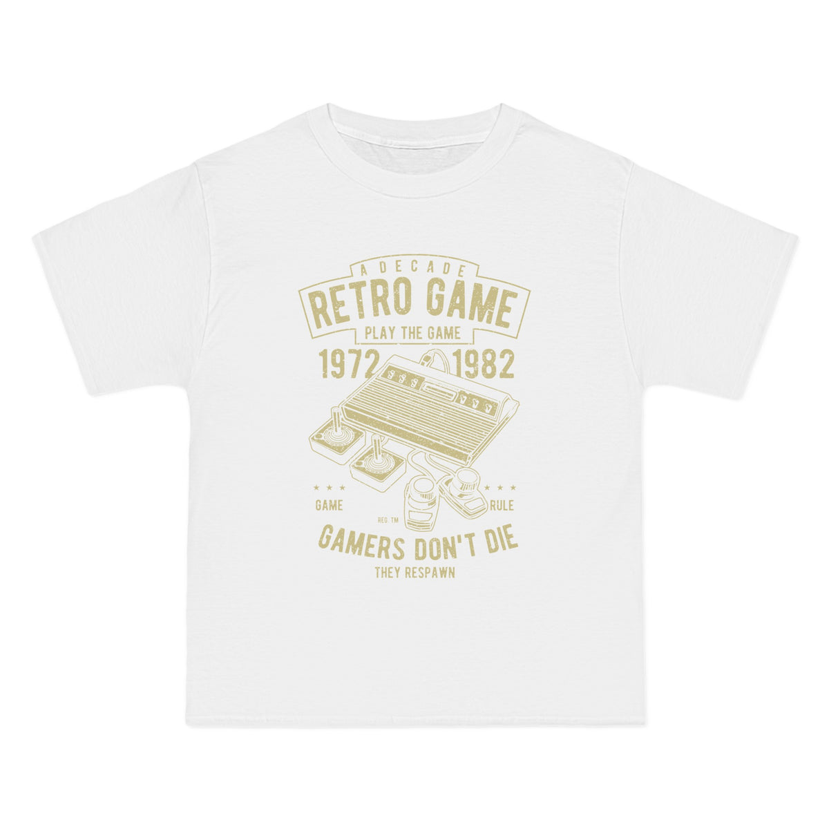 Retro Game Graphic T Shirt-INNBLAC Fashion Apparel