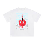 Revenge Love Abstract Graphic Tee-INNBLAC Fashion Apparel