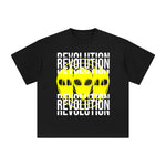 Revolution Abstract Graphic Tee-INNBLAC Fashion Apparel