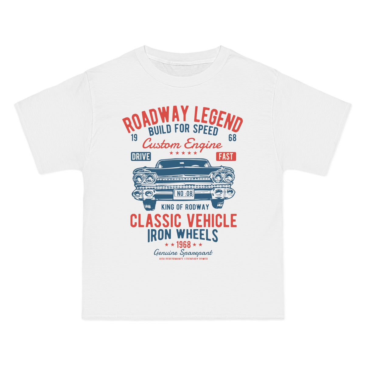 Roadway Legend Car Graphic Tee-INNBLAC Fashion Apparel