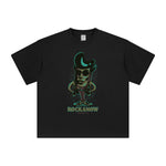 Rockanow Punk Graphic T Shirt-INNBLAC Fashion Apparel