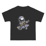 Rocket Astronaut Guitar Graphic Tee-INNBLAC Fashion Apparel