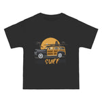 SURF Car & Sunset Graphic Tee-INNBLAC Fashion Apparel