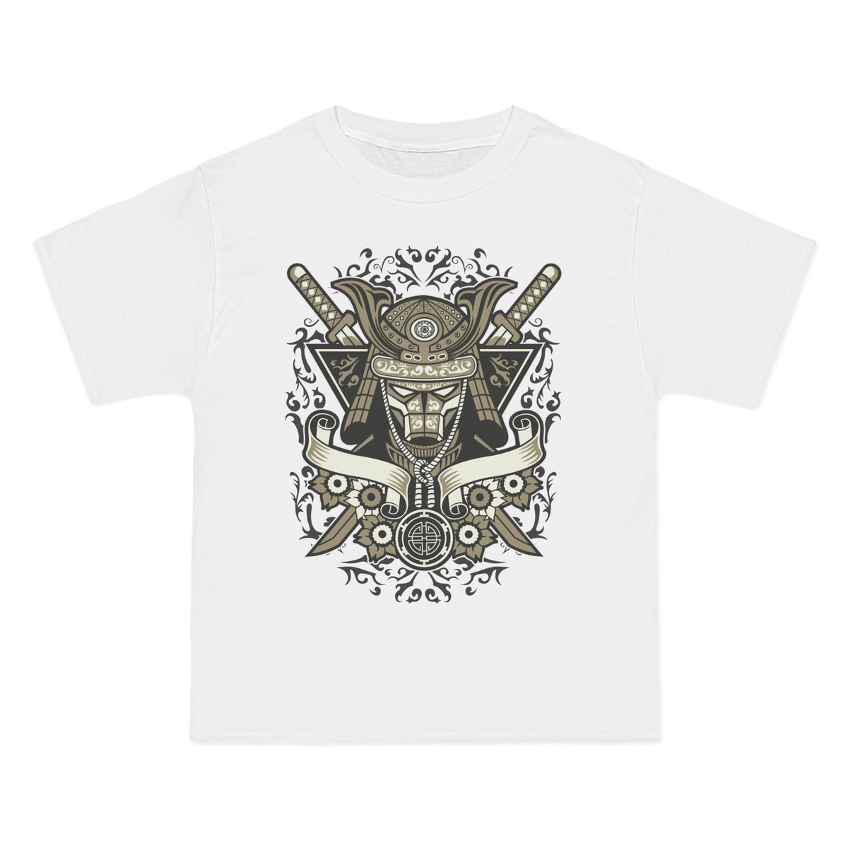 Samurai Retro Graphic T Shirt-INNBLAC Fashion Apparel