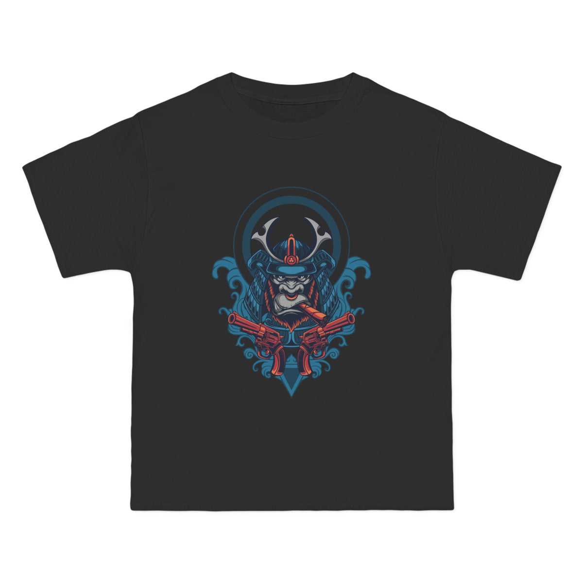 Sarutobi Samurai Graphic T Shirt-INNBLAC Fashion Apparel