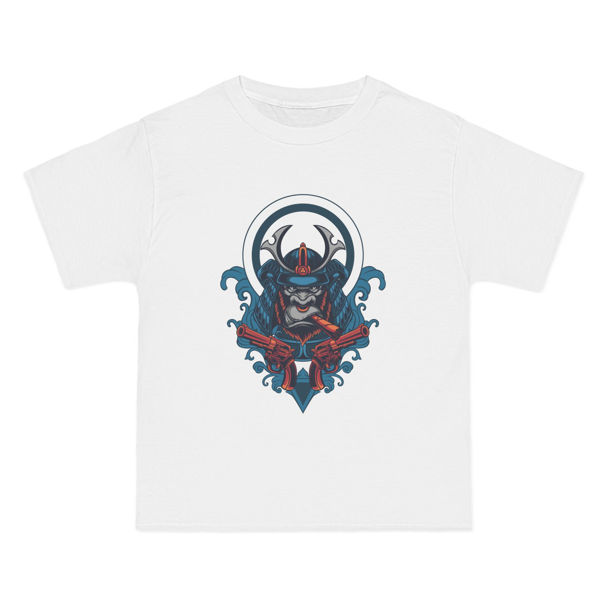 Sarutobi Samurai Graphic T Shirt-INNBLAC Fashion Apparel
