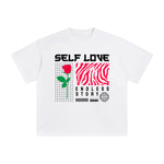 Self Love Abstract Graphic Tee-INNBLAC Fashion Apparel