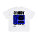 Shabby Personality Abstract Graphic Tee-INNBLAC Fashion Apparel