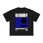 Shabby Personality Abstract Graphic Tee-INNBLAC Fashion Apparel