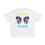 Sick of Society Abstract Graphic Tee-INNBLAC Fashion Apparel