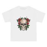 Skull & Roses Graphic T Shirt-INNBLAC Fashion Apparel