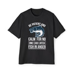Slogan & Fish Graphic Tee-INNBLAC Fashion Apparel