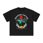 Smashing Torture Abstract Graphic Tee-INNBLAC Fashion Apparel