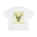 Social Scapegoat Abstract Graphic Tee-INNBLAC Fashion Apparel