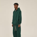 Oversized Plush Lining Plain Hoodie-INNBLAC Fashion Apparel