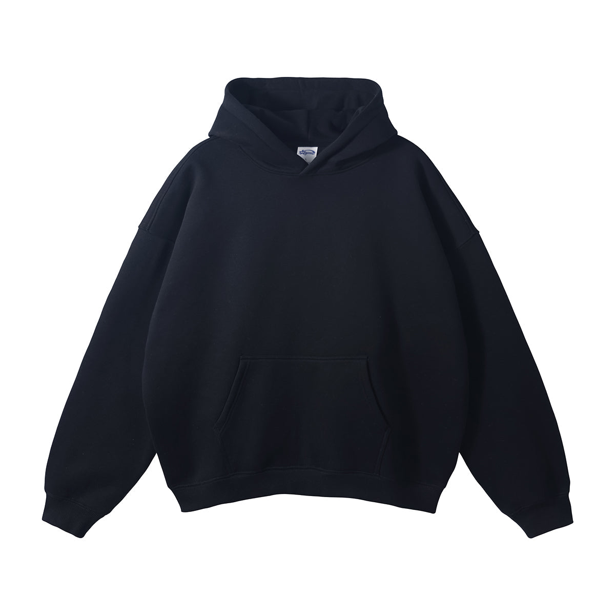 Oversized Plush Lining Plain Hoodie-INNBLAC Fashion Apparel