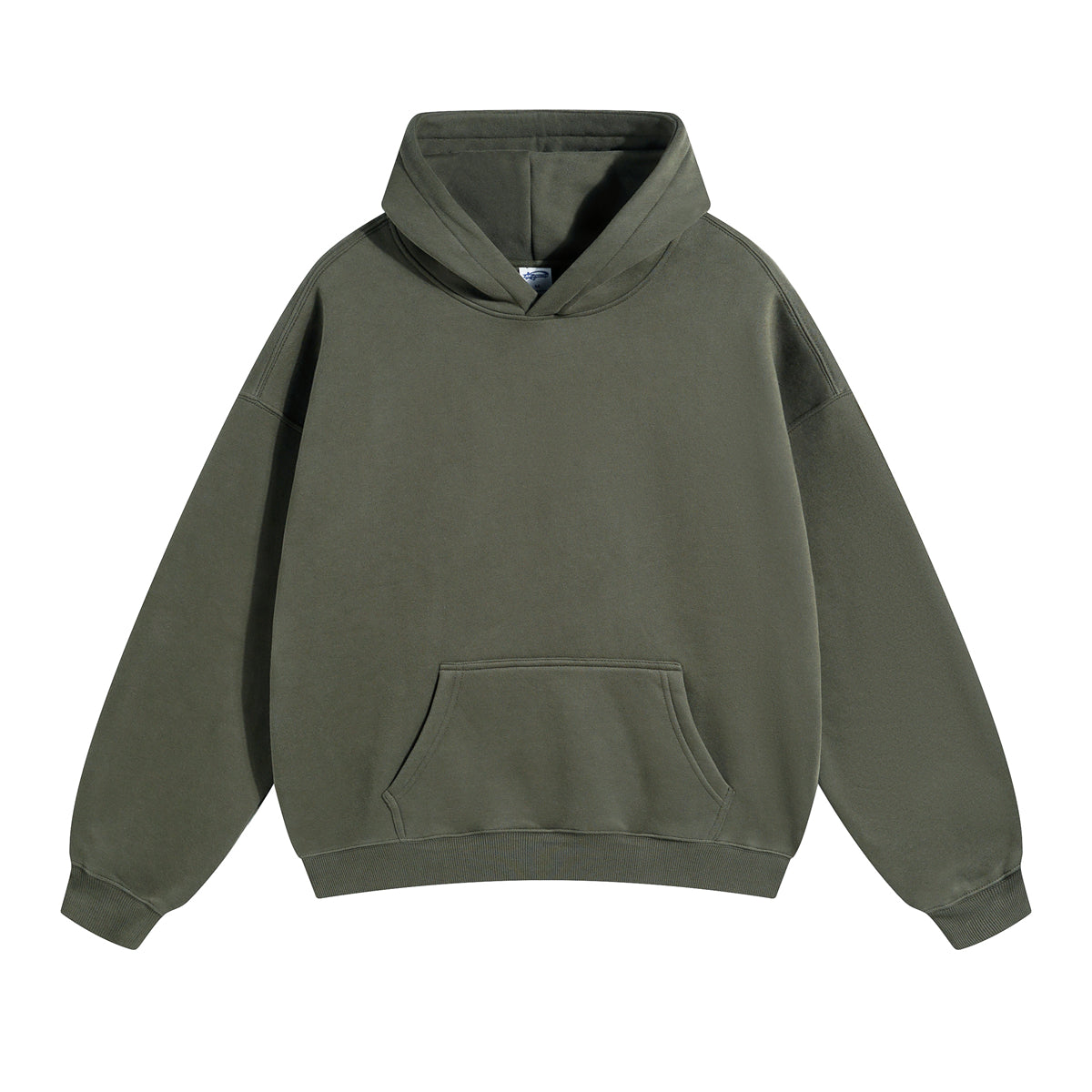 Oversized Plush Lining Plain Hoodie-INNBLAC Fashion Apparel