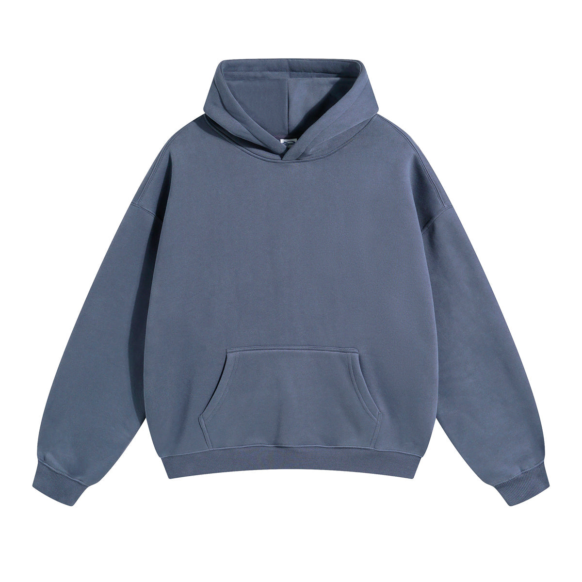 Oversized Plush Lining Plain Hoodie-INNBLAC Fashion Apparel