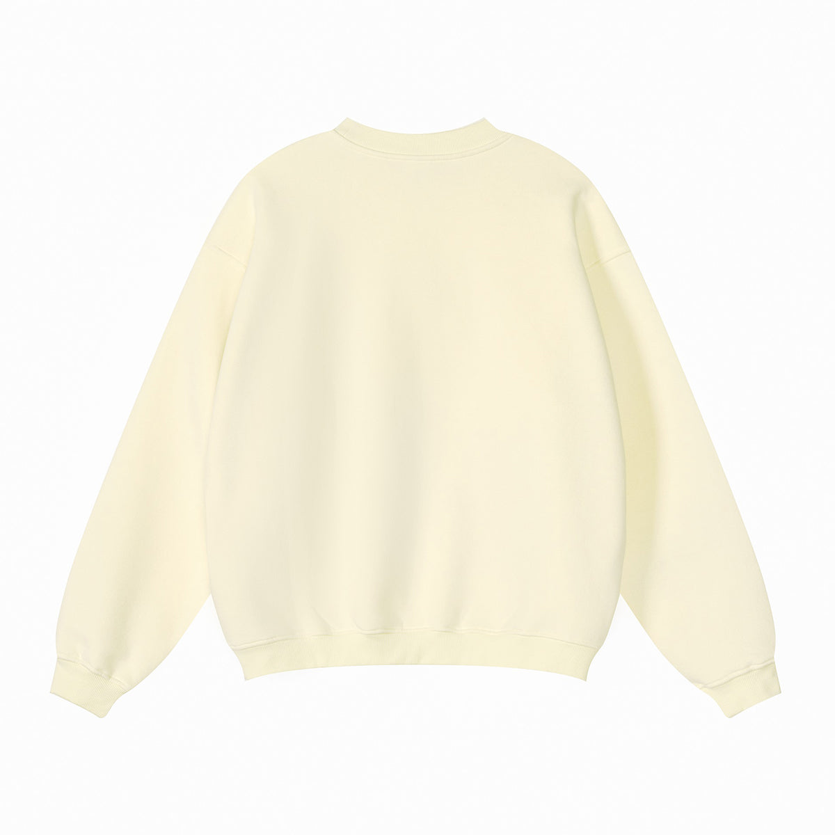 Solid French Terry Oversized Sweatshirt-INNBLAC Fashion Apparel