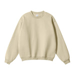 Solid French Terry Oversized Sweatshirt-INNBLAC Fashion Apparel