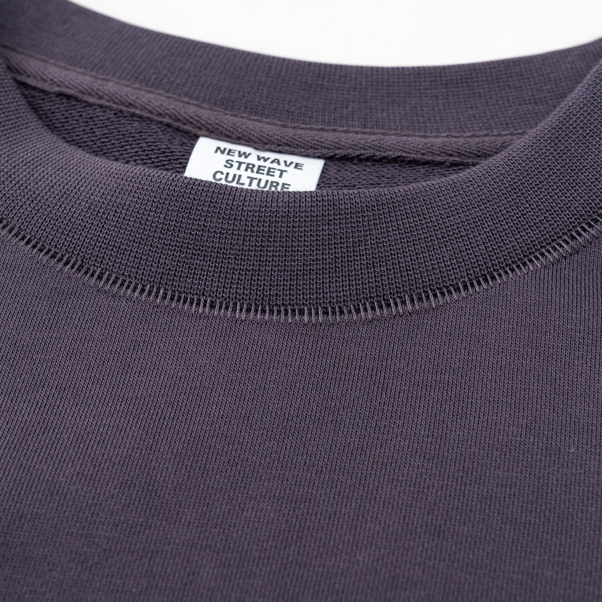 Solid Crew Neck Comfort Sweatshirt-INNBLAC Fashion Apparel
