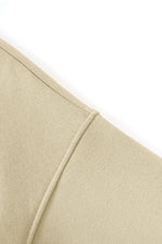 Solid French Terry Oversized Sweatshirt-INNBLAC Fashion Apparel