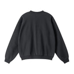 Solid Crew Neck Comfort Sweatshirt-INNBLAC Fashion Apparel