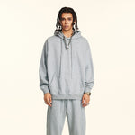 Solid French Terry Pullover Hoodie-INNBLAC Fashion Apparel
