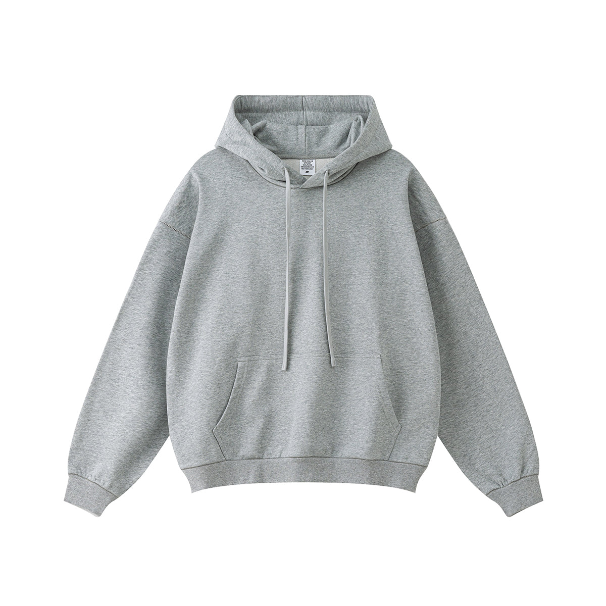 Solid French Terry Pullover Hoodie-INNBLAC Fashion Apparel