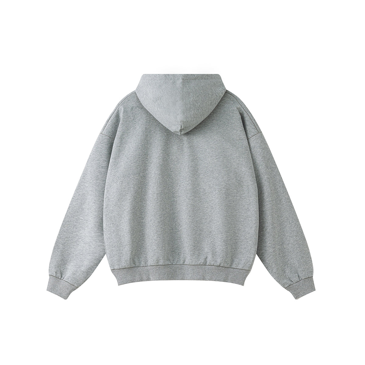 Solid French Terry Pullover Hoodie-INNBLAC Fashion Apparel
