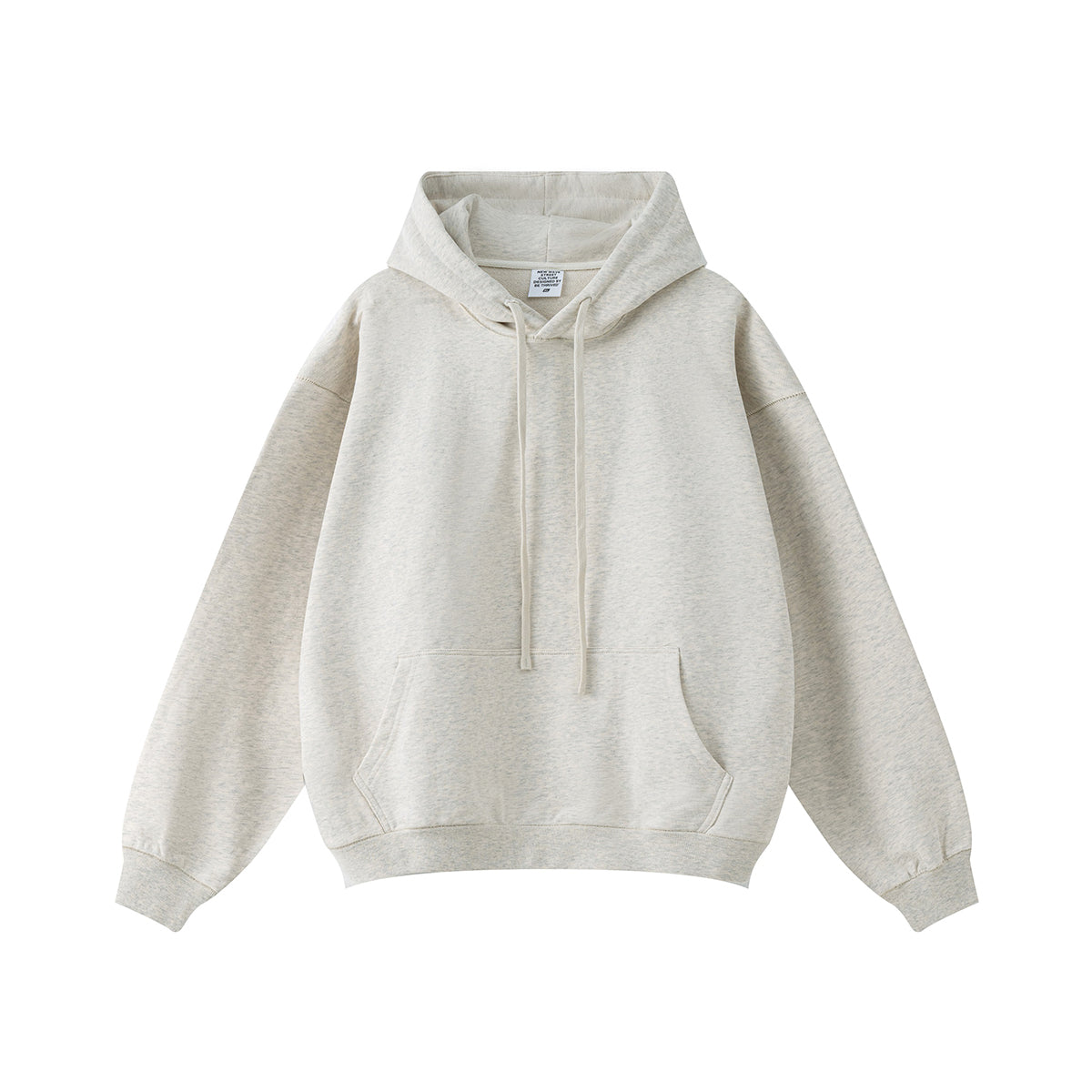 Solid French Terry Pullover Hoodie-INNBLAC Fashion Apparel