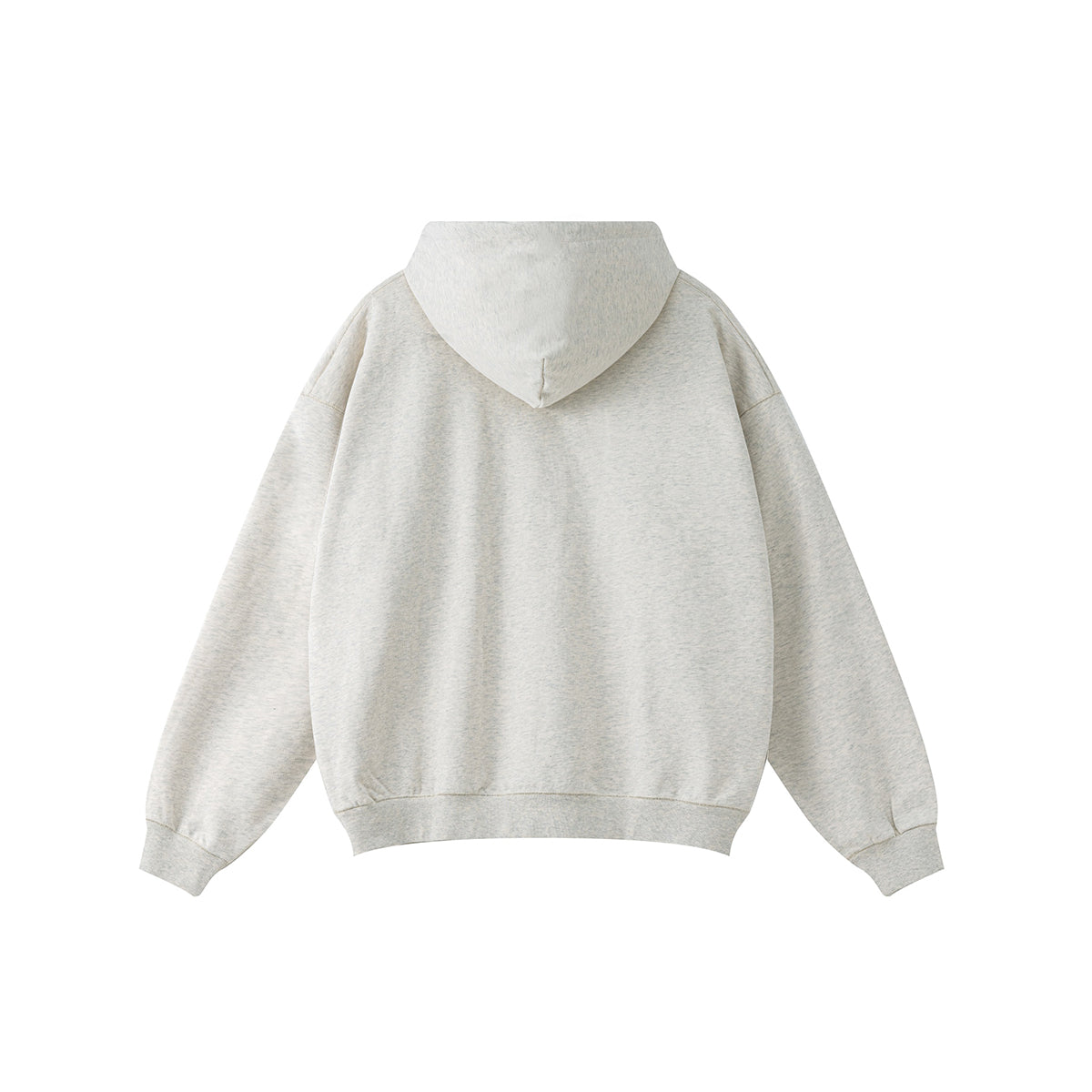 Solid French Terry Pullover Hoodie-INNBLAC Fashion Apparel
