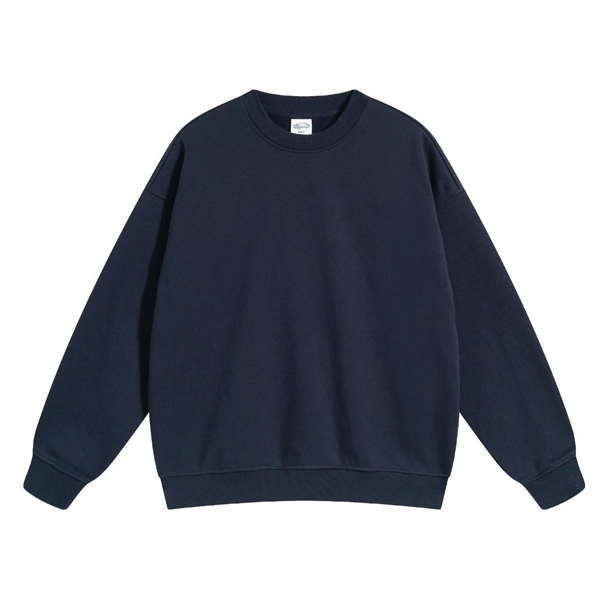 Solid Color French Terry Sweatshirt-INNBLAC Fashion Apparel