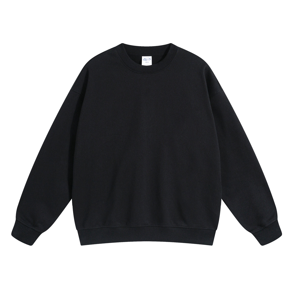 Solid Color French Terry Sweatshirt-INNBLAC Fashion Apparel
