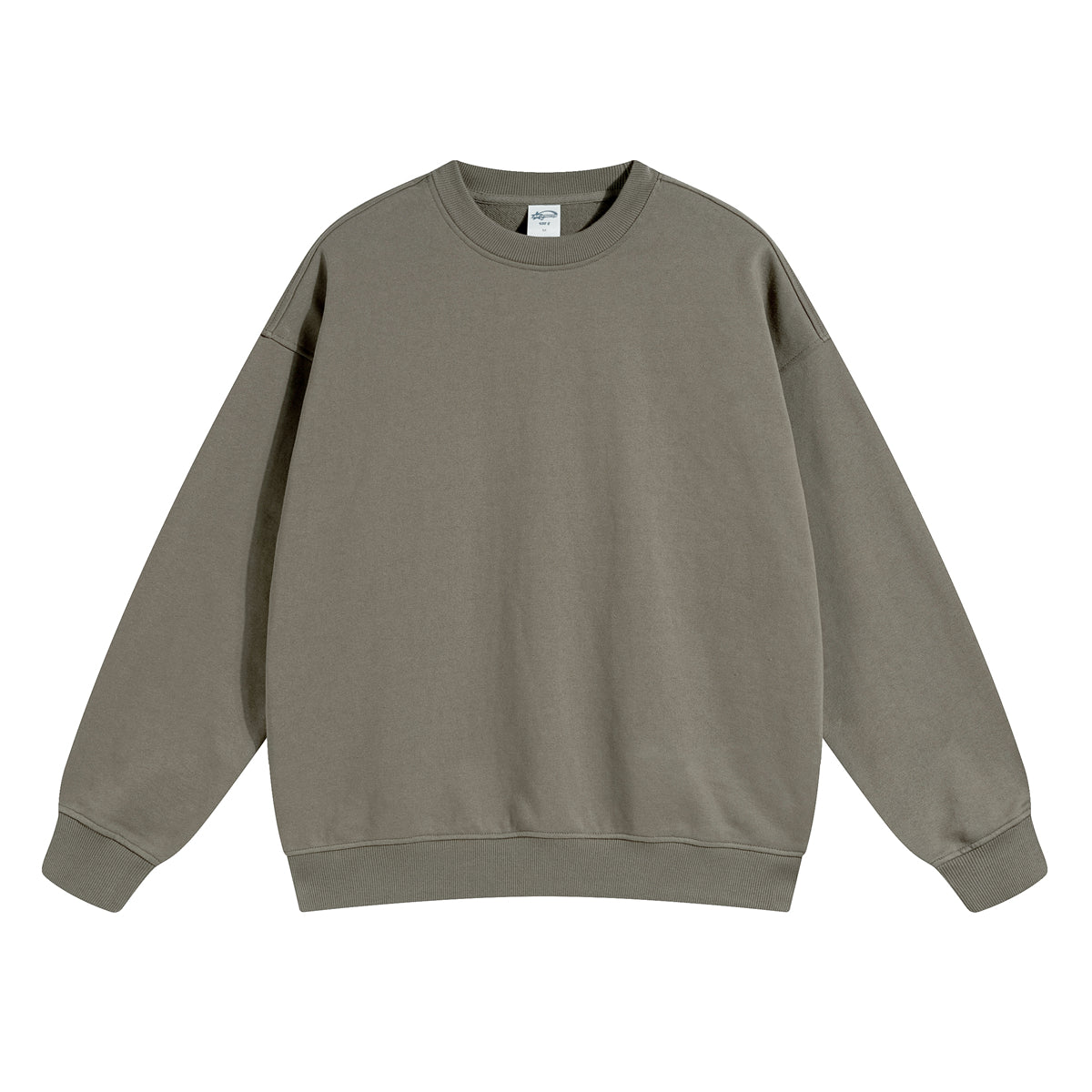 Solid Color French Terry Sweatshirt-INNBLAC Fashion Apparel