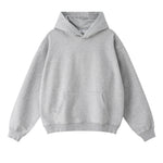 Solid Color Kangaroo Pocket Hoodie-INNBLAC Fashion Apparel
