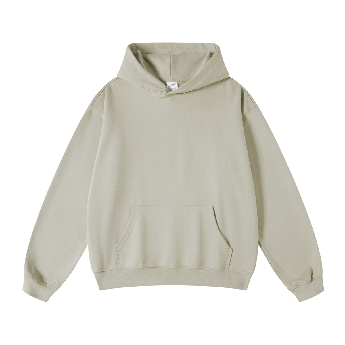 Solid Color Kangaroo Pocket Hoodie-INNBLAC Fashion Apparel
