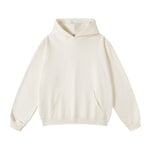Solid Color Kangaroo Pocket Hoodie-INNBLAC Fashion Apparel