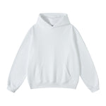 Solid Color Kangaroo Pocket Hoodie-INNBLAC Fashion Apparel