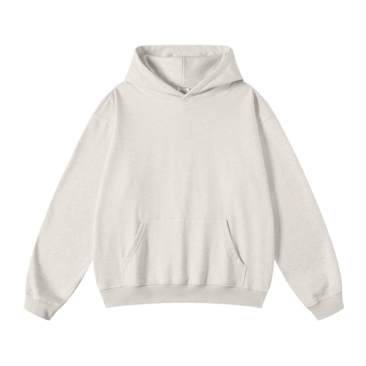 Solid Color Kangaroo Pocket Hoodie-INNBLAC Fashion Apparel