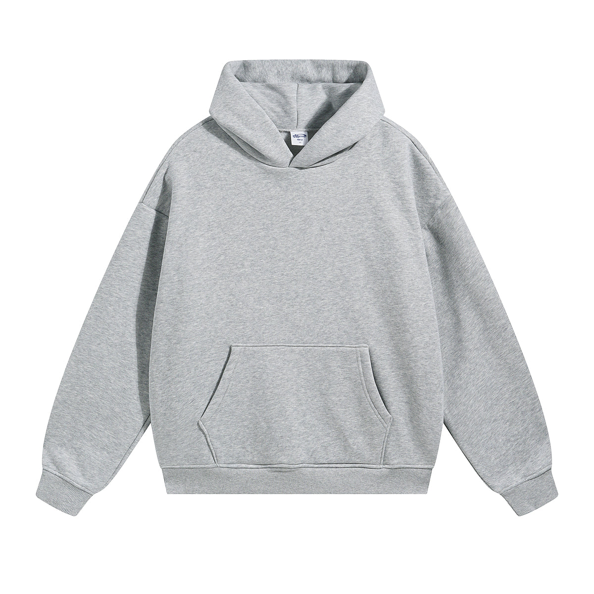 Solid Color Plush Lining Pullover Hoodie-INNBLAC Fashion Apparel