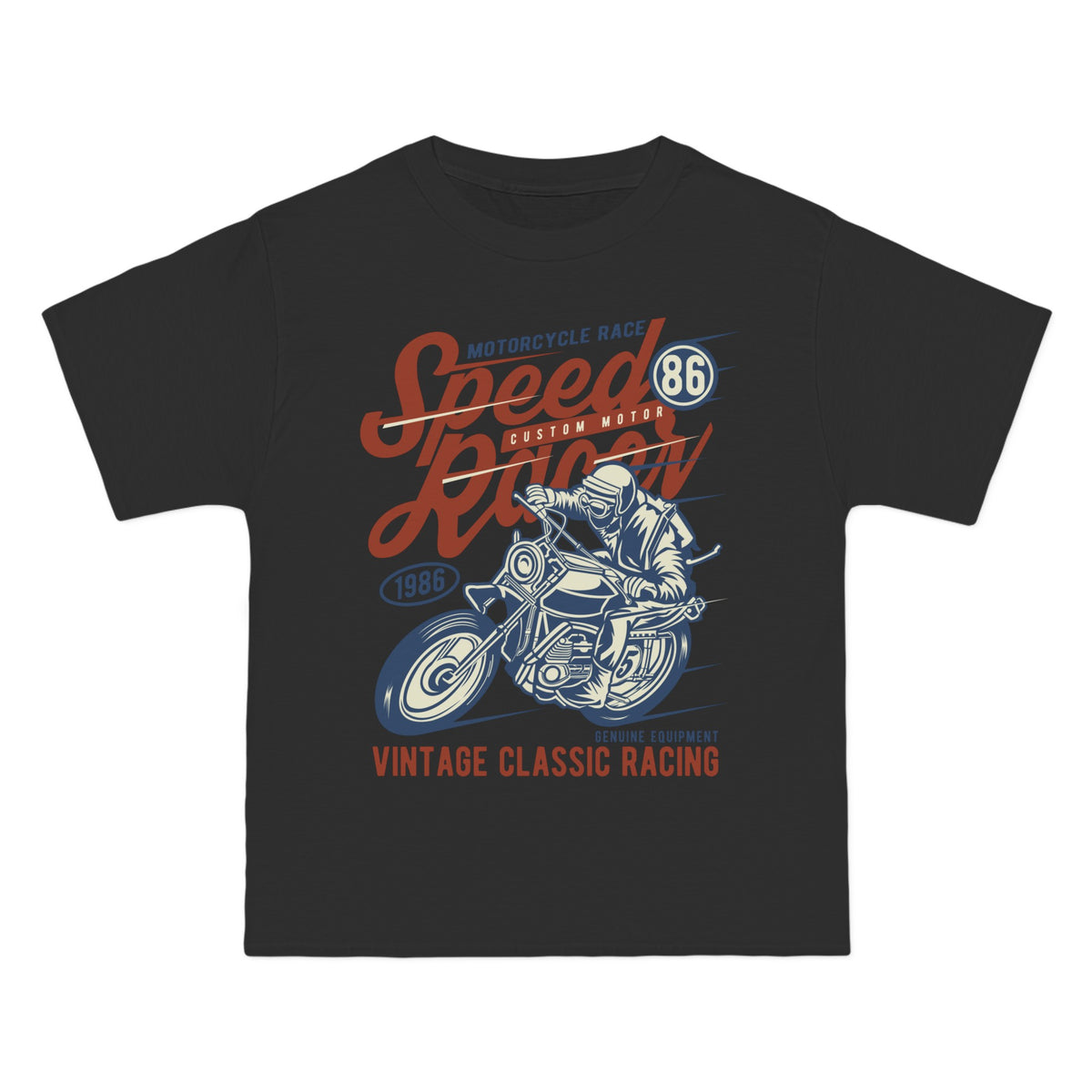 Speed Racer Motor Retro Graphic Tee-INNBLAC Fashion Apparel