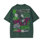 Stone Wash Aesthetic Graphic Tee-INNBLAC Fashion Apparel