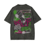 Stone Wash Aesthetic Graphic Tee-INNBLAC Fashion Apparel