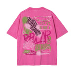 Stone Wash Aesthetic Graphic Tee-INNBLAC Fashion Apparel
