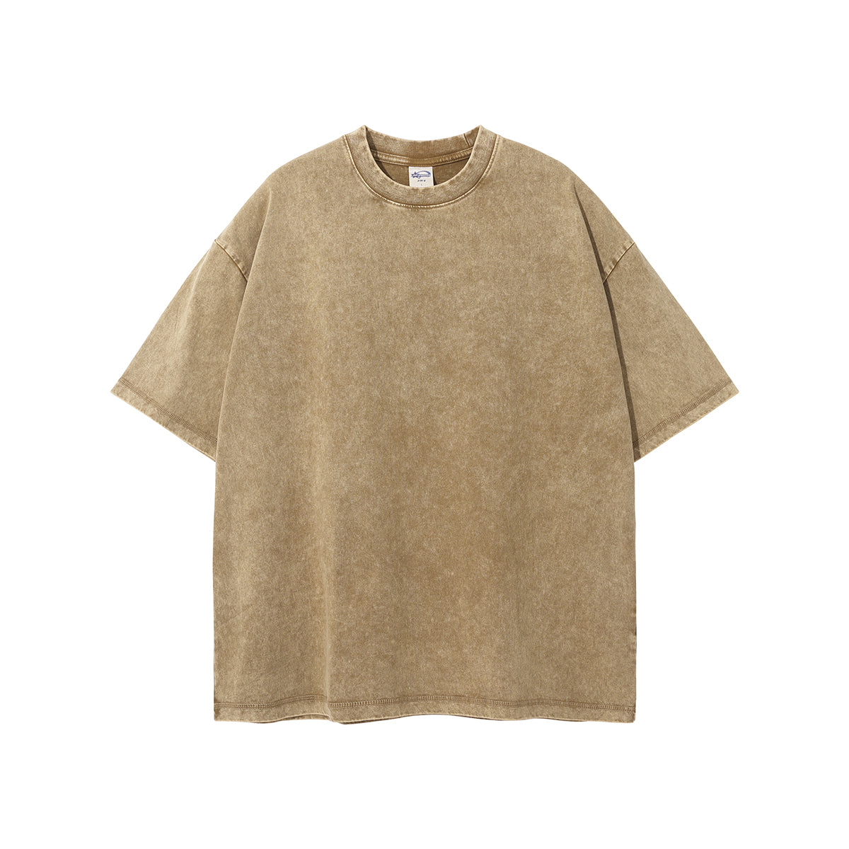 Stone Wash Thick Boxy T Shirt 8oz-INNBLAC Fashion Apparel