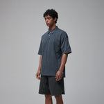 Stone Wash Heavy Collar T Shirt 7.5oz-INNBLAC Fashion Apparel