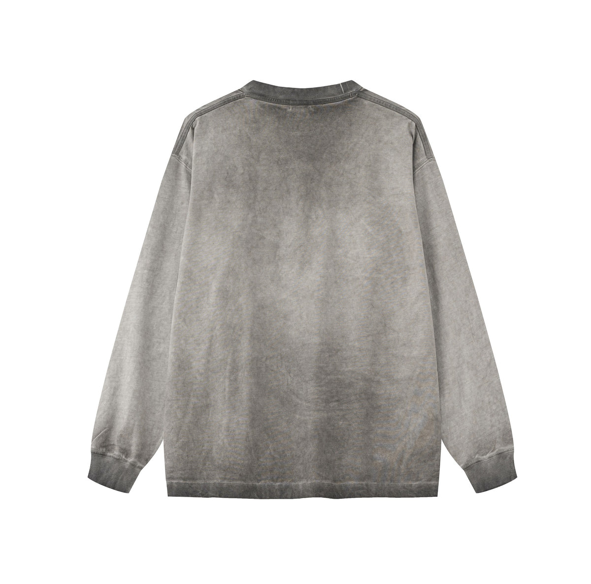 Faded Oversized Sweatshirt-INNBLAC Fashion Apparel
