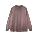 Faded Oversized Sweatshirt-INNBLAC Fashion Apparel